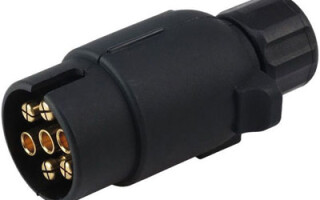 How to connect a towbar socket to a car: trailer socket diagram