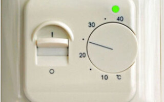How to connect the floor heating to electricity - connection diagram