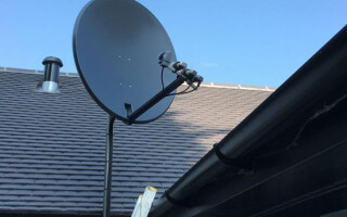 How to install and adjust the satellite dish by yourself?