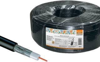 Which antenna cable is better to use for your TV - criteria