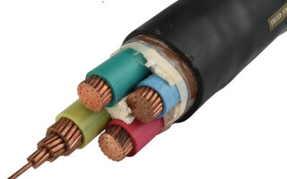 What is a power electrical cable and what is it made of?