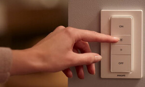 Lighting control schemes using different types of switches