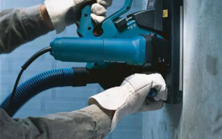 How to tap the wall for wiring - requirements, tool selection, technology wiring