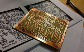 How to make an electronic circuit board at home?