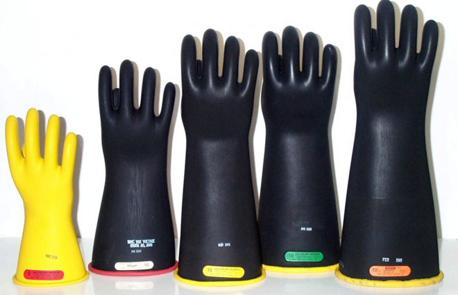 How do I test dielectric gloves?