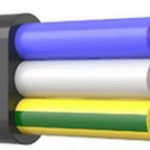 What is a power electrical cable and what is it made of?
