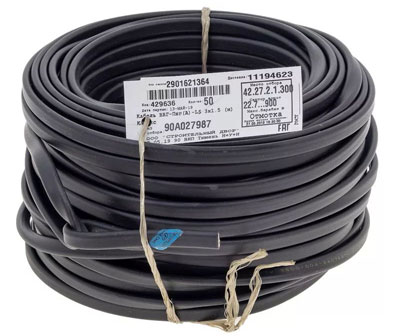 Technical characteristics and application field of application of power cable VVG