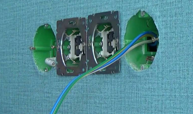 How do I connect the wire to the single-switch?