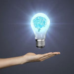 Why is the LED lamp may glow when the switch is off