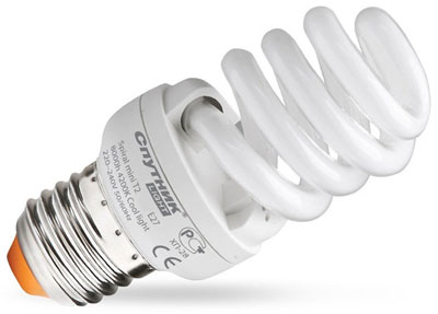 What is a fluorescent lamp and how does it work?