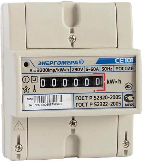 The review of the single-phase electric meter Energomera CE 101