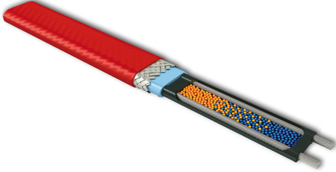 How to choose and connect a heating cable inside and outside a water pipe