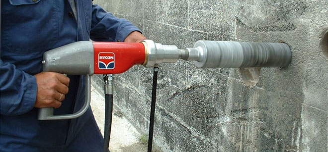 Main types of concrete drilling bits