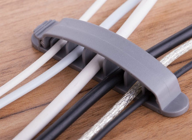 How to attach power cable wires to the wall - all the ways