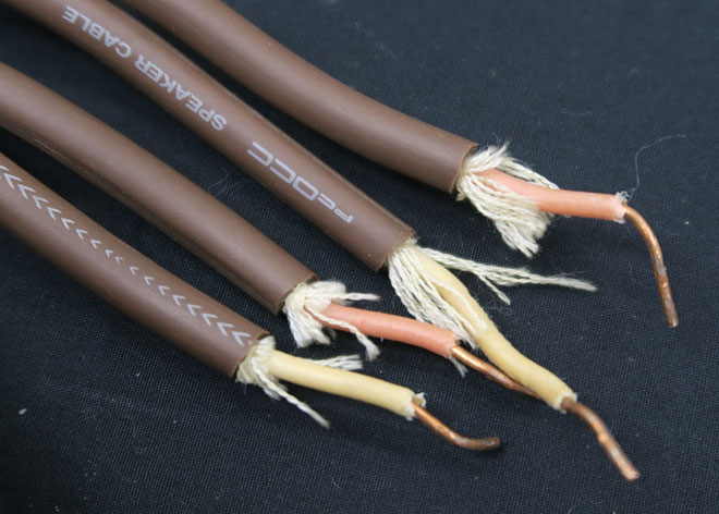 What kind of wires are there - all kinds of cables and wires