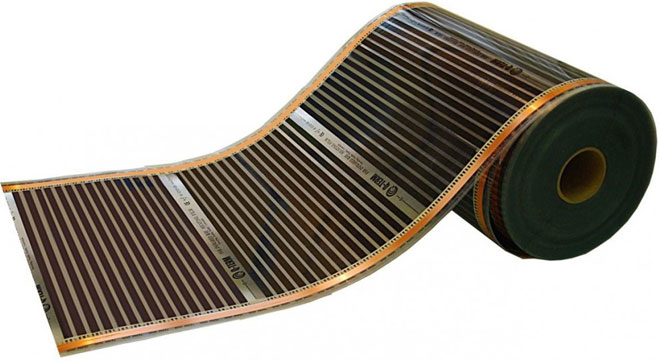 What is infrared film underfloor heating?