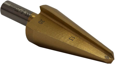 How to choose a step and taper drill bit for metal?