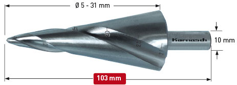 How to choose a step and taper drill bit for metal?