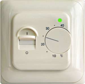 How to connect the floor heating to electricity - wiring diagram