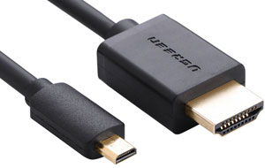 How do I connect a cable from my computer or laptop to my TV?