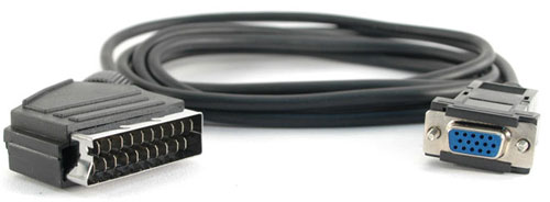 How do I connect my PC or laptop cable to my TV?