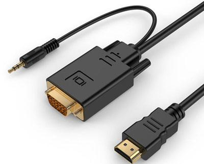 How do I connect my PC or laptop cable to my TV?