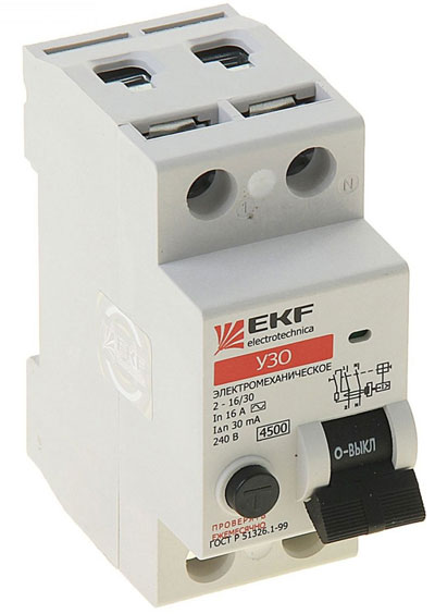 What is RCDs - function, principle of operation, labeling and types