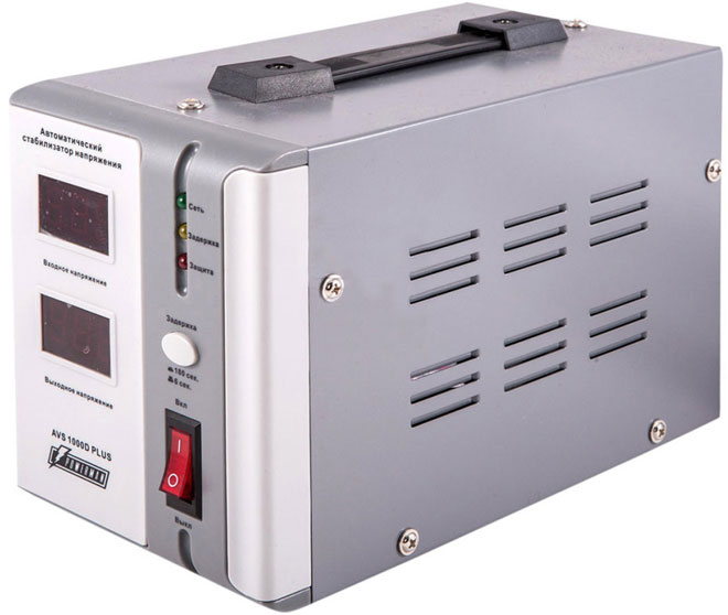 How to choose a voltage regulator for gas heating boiler in a network of 220 V?