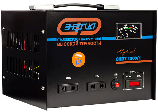 How to choose a voltage regulator for gas heating boiler in the network of 220 V?