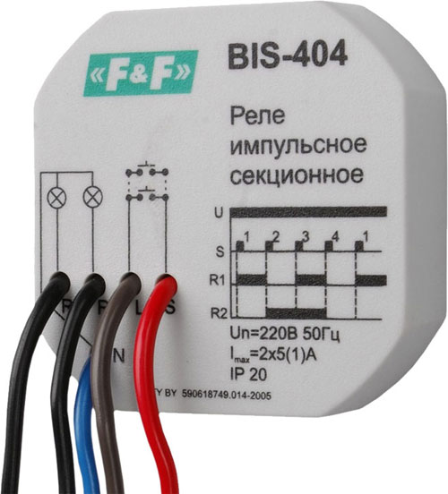 What is an impulse relay - wiring diagram for lighting control