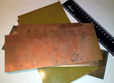 How to make an electronic printed circuit board at home?