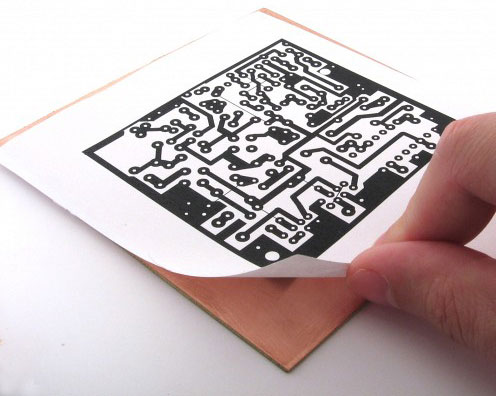 How to make an electronic circuit board at home?