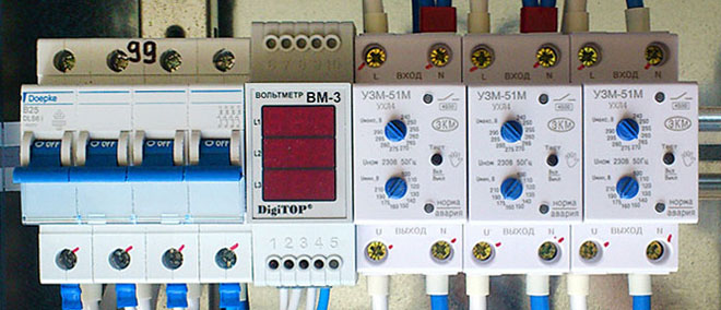 Ways to protect the electrical network of an apartment or home from voltage surges