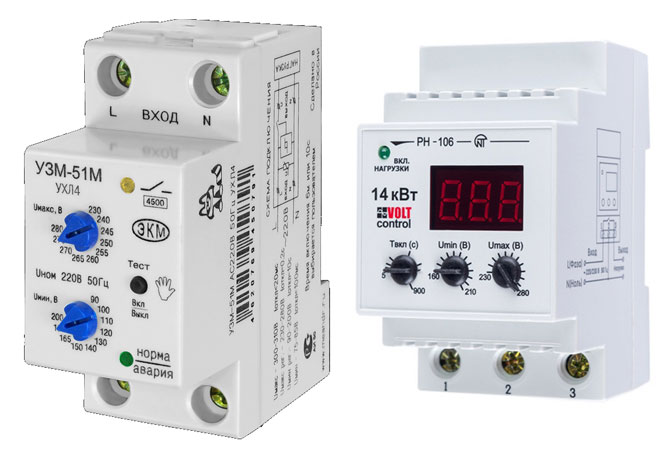 How to protect the apartment or home electrical network from voltage surges