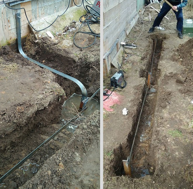 How to make a ground loop in the private house - circuit calculation and installation