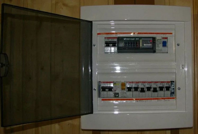 How to assemble an electrical distribution box for the apartment