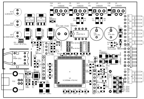 How are elements in electrical schemes marked conventionally?