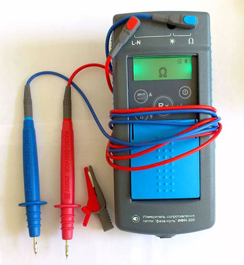 What is a simple phase-ground loop - measurement procedure