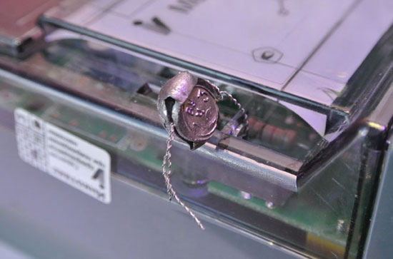 How to seal electricity meters - application, costs, penalties for removal