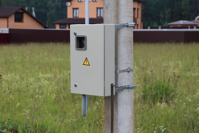 What do I need to connect electricity to the house or lot