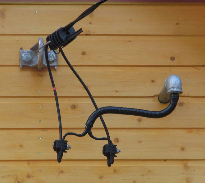 What do I need to connect electricity to the house or lot