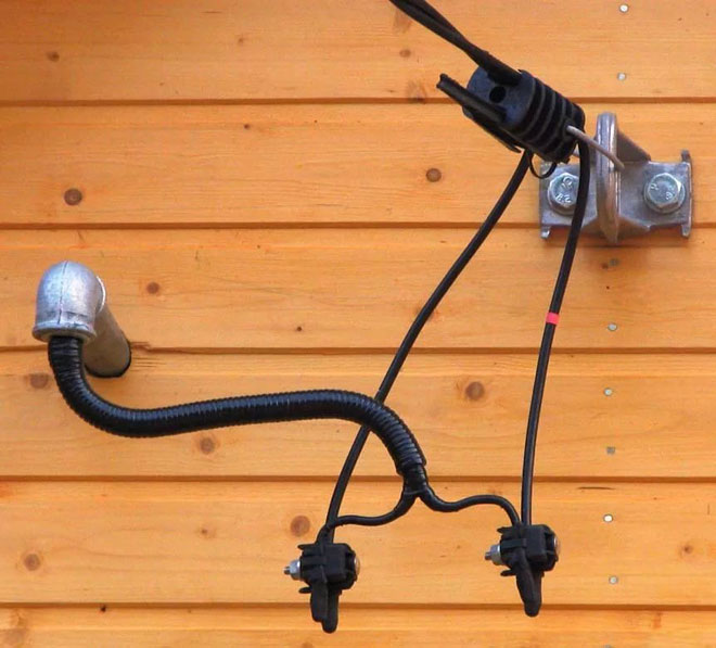 Wiring a wooden house with their own hands - step by step instructions