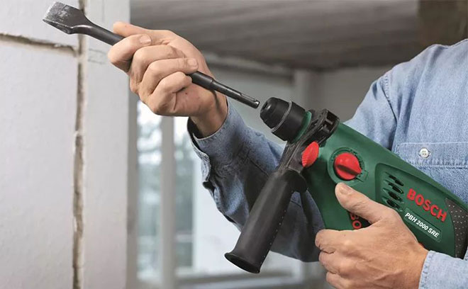 How to drill a wall for wiring - requirements, tool selection, technology spacing