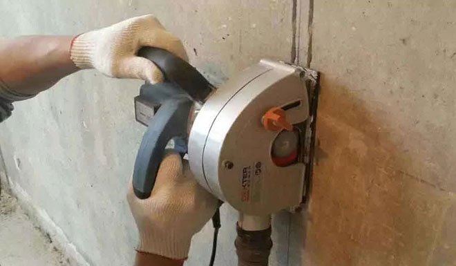 How to drill a wall for wiring - requirements, tool selection, technology wiring