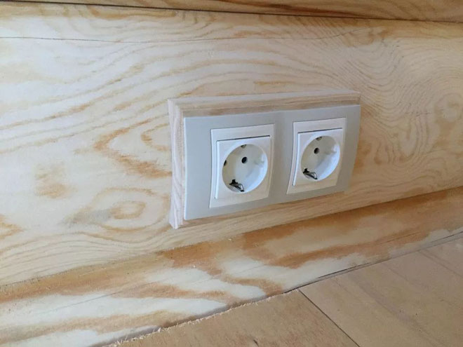 Wiring a wooden house with their own hands - step by step instructions