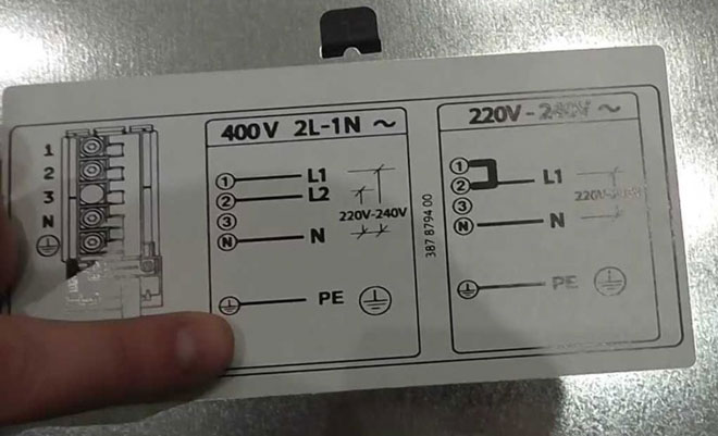 How to connect an electric oven and cooktop: cable selection, socket and plug, automatic circuit breaker and wiring diagram