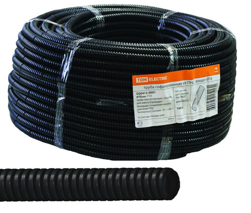 Why do we need corrugated wire, how to pick it up and run the cable in a corrugated tube