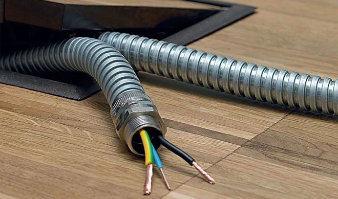 Why do I need a corrugated tube for wiring, how to select it and run the cable in a corrugated