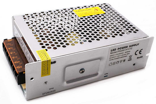 How to choose the power supply for LED strips according to specifications, power calculation