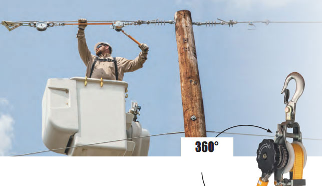 How to install a cable from a pole to a house